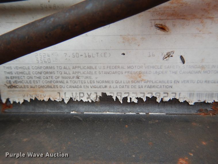 image for item DM3762 2007 Big Tex  utility trailer