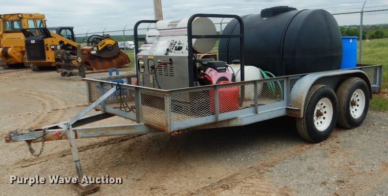image for item DM3766 Shop built pressure washer trailer