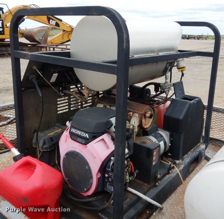 image for item DM3766 Shop built pressure washer trailer