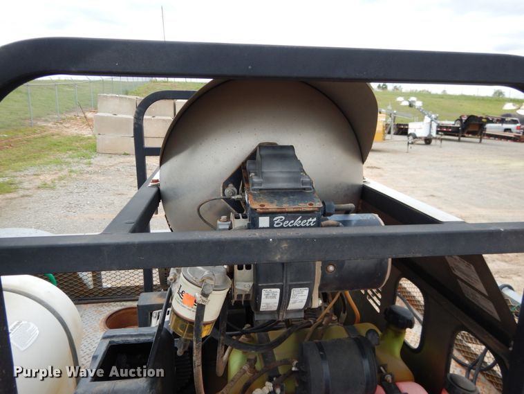 image for item DM3766 Shop built pressure washer trailer