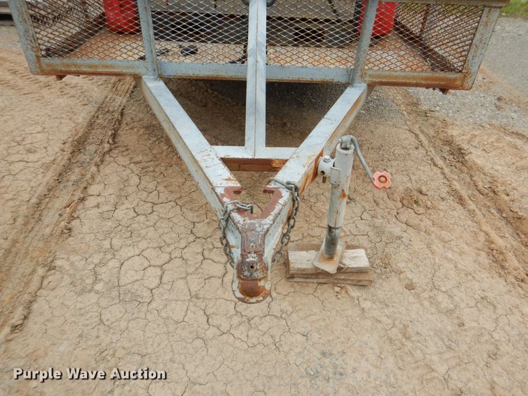 image for item DM3766 Shop built pressure washer trailer