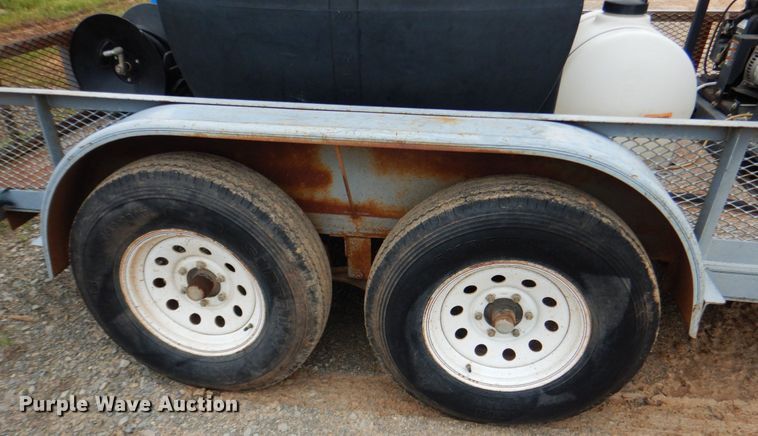 image for item DM3766 Shop built pressure washer trailer