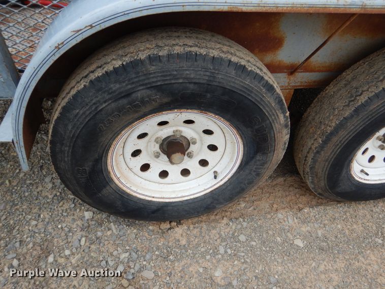 image for item DM3766 Shop built pressure washer trailer