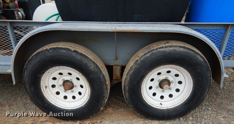 image for item DM3766 Shop built pressure washer trailer