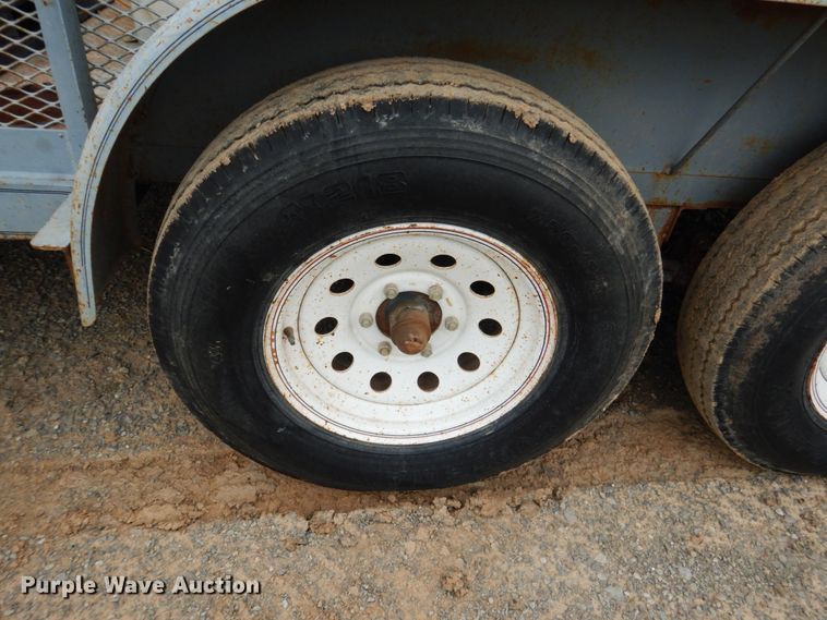 image for item DM3766 Shop built pressure washer trailer