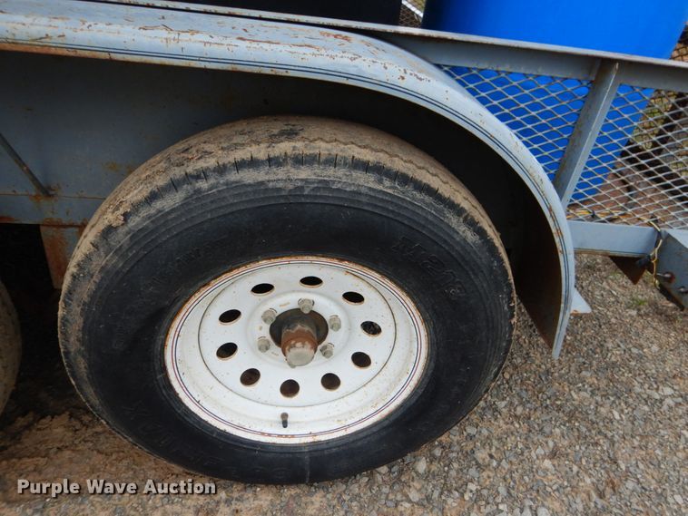 image for item DM3766 Shop built pressure washer trailer