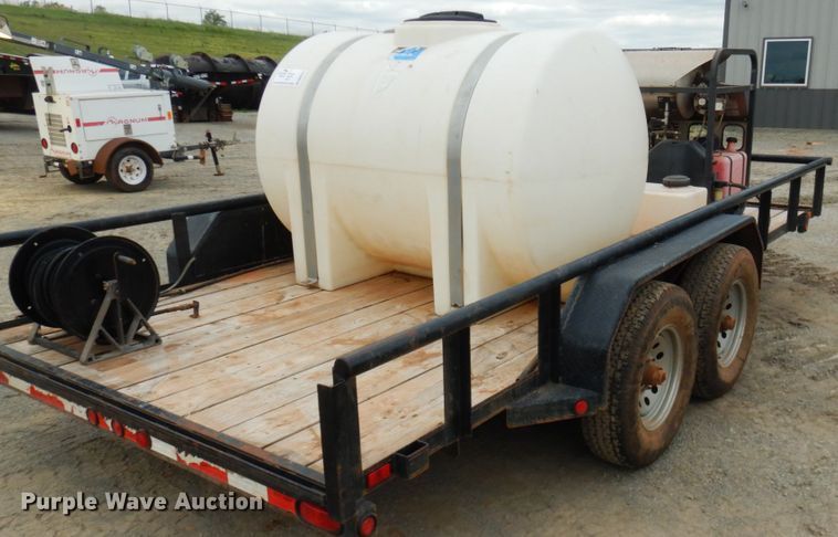 image for item DM3767 2012 Maxey  pressure washer trailer