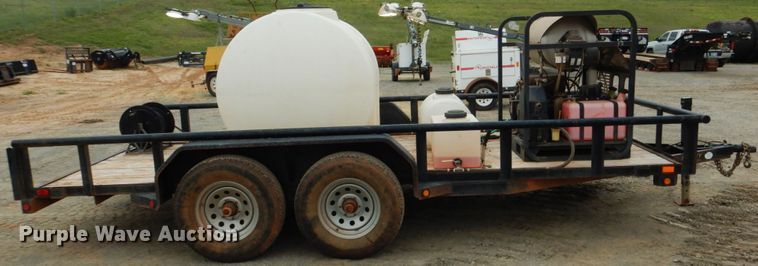 image for item DM3767 2012 Maxey  pressure washer trailer