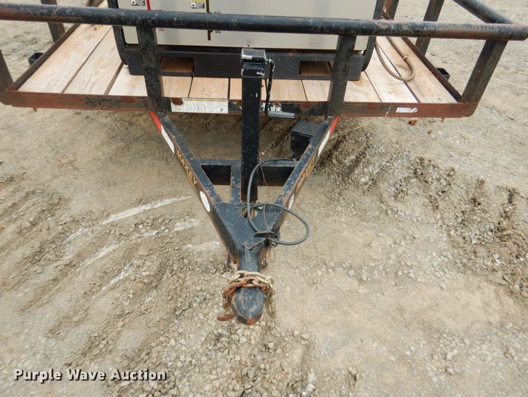image for item DM3767 2012 Maxey  pressure washer trailer