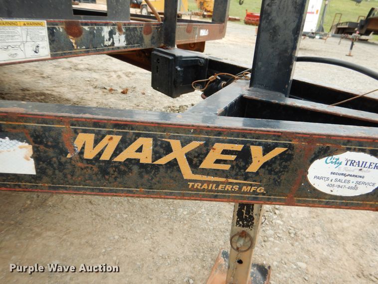 image for item DM3767 2012 Maxey  pressure washer trailer