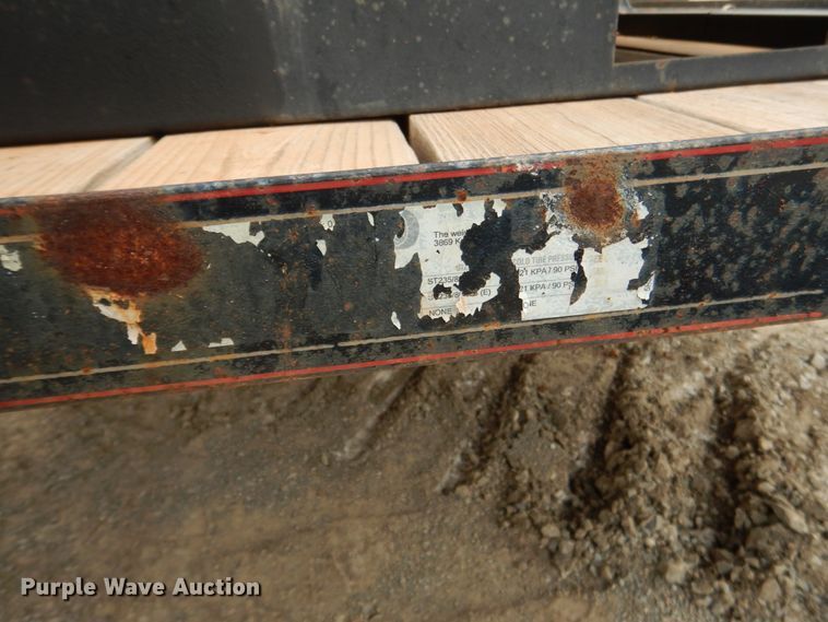 image for item DM3767 2012 Maxey  pressure washer trailer