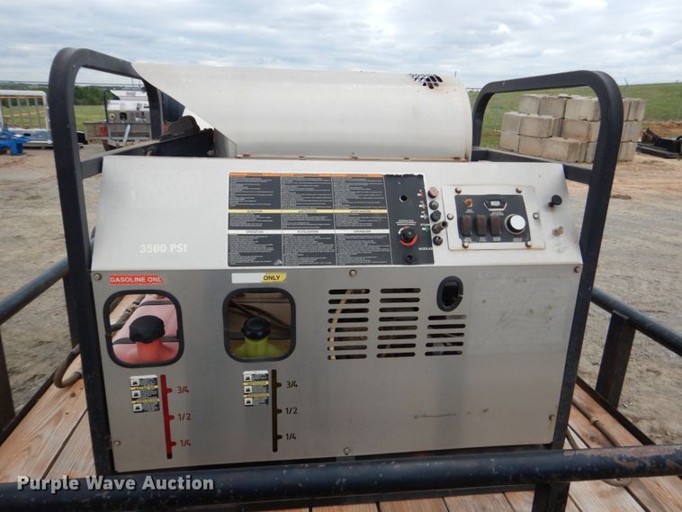 image for item DM3767 2012 Maxey  pressure washer trailer