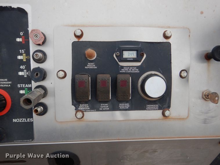 image for item DM3767 2012 Maxey  pressure washer trailer