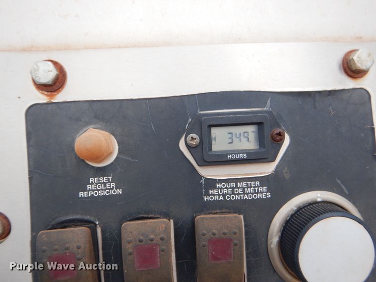 image for item DM3767 2012 Maxey  pressure washer trailer