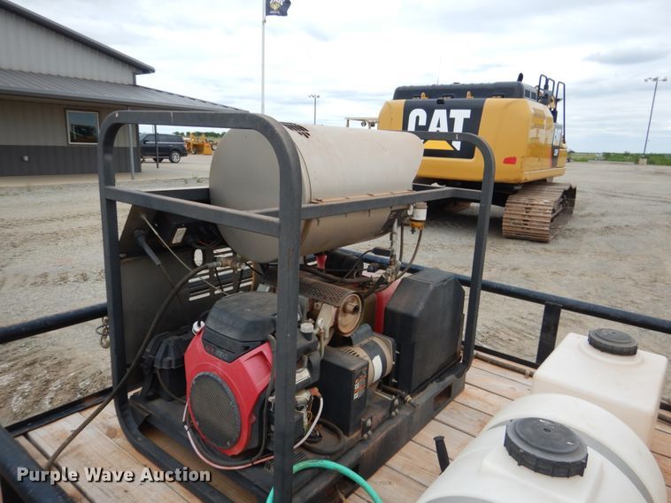 image for item DM3767 2012 Maxey  pressure washer trailer