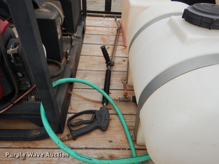 image for item DM3767 2012 Maxey  pressure washer trailer