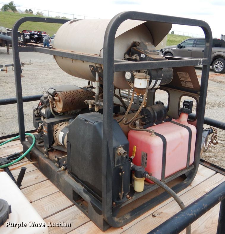image for item DM3767 2012 Maxey  pressure washer trailer