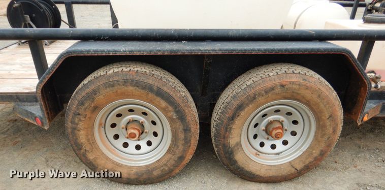 image for item DM3767 2012 Maxey  pressure washer trailer