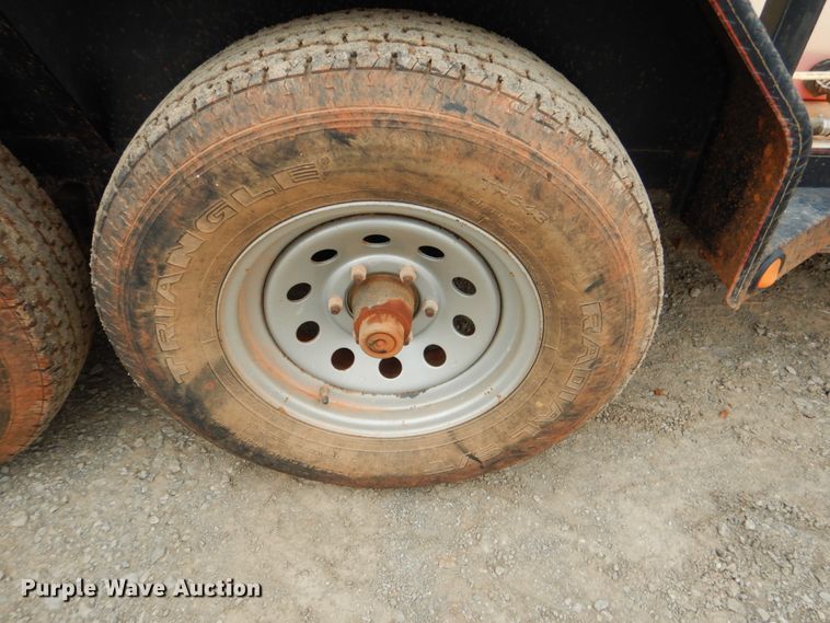 image for item DM3767 2012 Maxey  pressure washer trailer