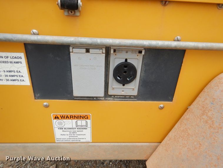 image for item DM3769 Warren Power Systems WCW84MH  light plant