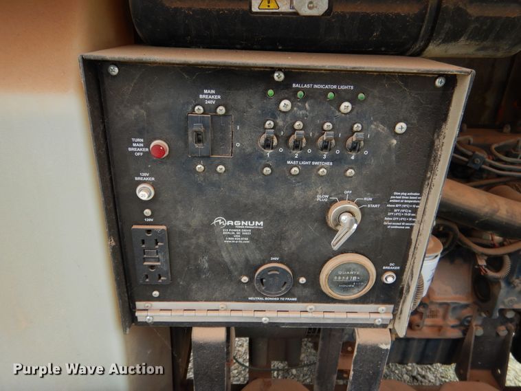 image for item DM3770 2012 Magnum MLT3060KK  light plant