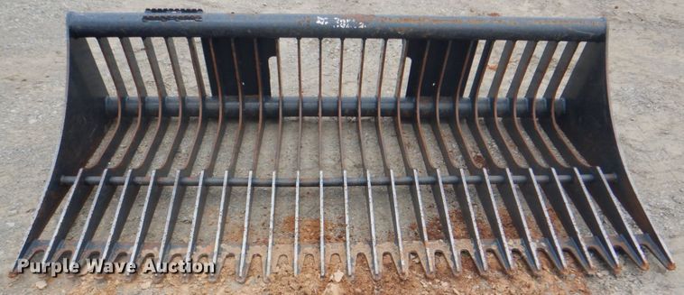 image for item DM3774 Bobcat 81"W skid steer rock bucket