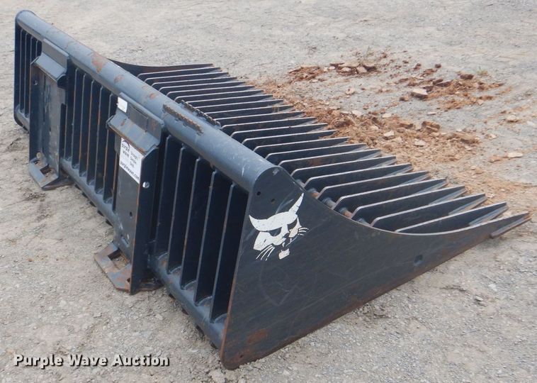 image for item DM3774 Bobcat 81"W skid steer rock bucket