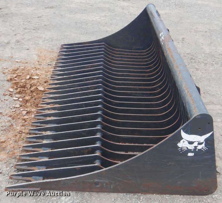 image for item DM3774 Bobcat 81"W skid steer rock bucket