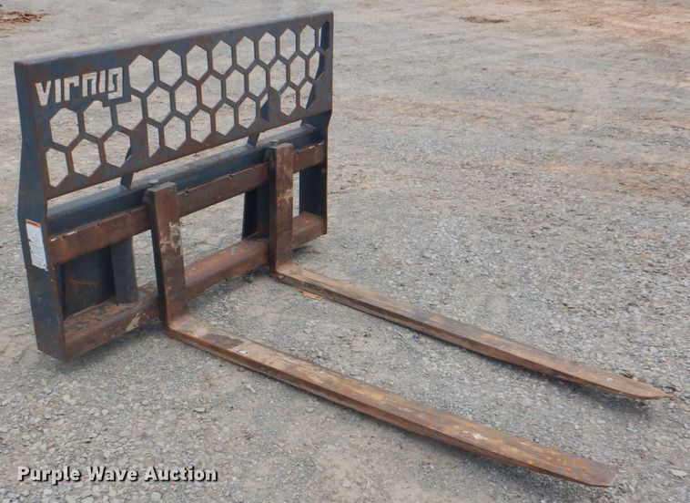 image for item DM3775 Virnig 60"L skid steer forks