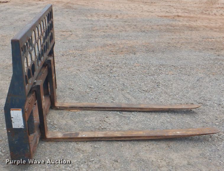 image for item DM3775 Virnig 60"L skid steer forks