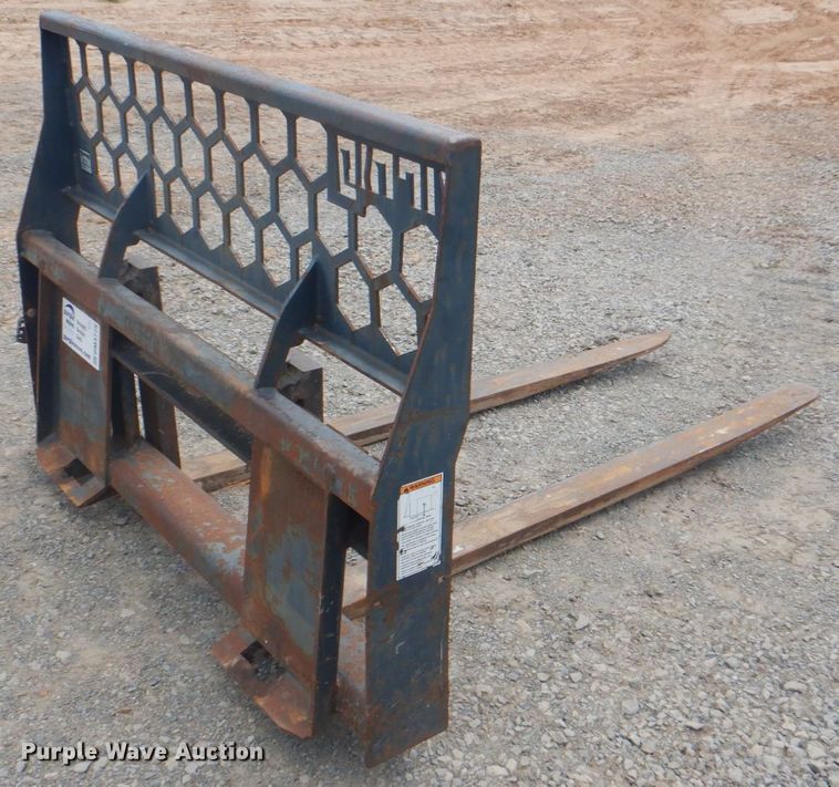 image for item DM3775 Virnig 60"L skid steer forks