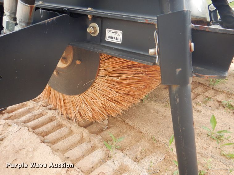 image for item DM3776 John Deere BA84 Worksite Pro skid steer sweeper