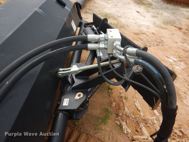 image for item DM3776 John Deere BA84 Worksite Pro skid steer sweeper