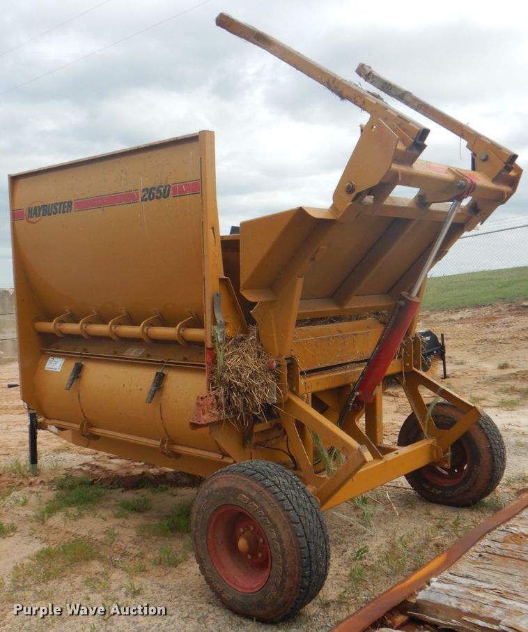 image for item DM3778 Duratech HayBuster 2650  bale processor