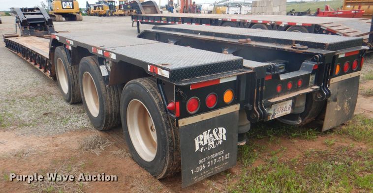 image for item DM3782 2016 Trail King TK110HDG+533  lowboy trailer