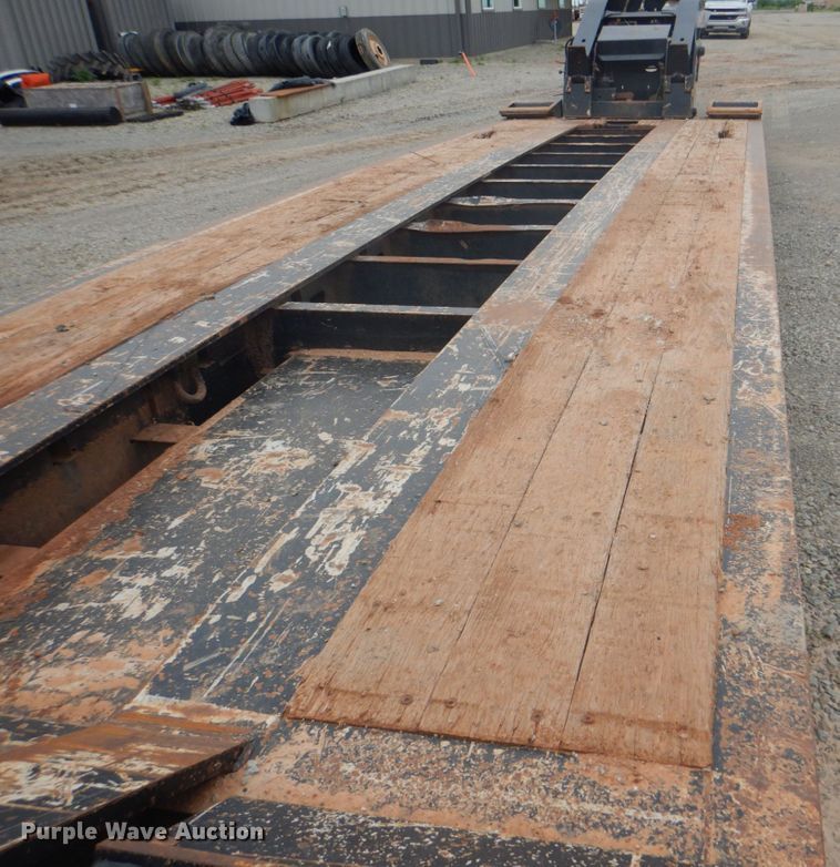 image for item DM3782 2016 Trail King TK110HDG+533  lowboy trailer