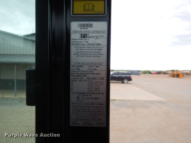 image for item DM3785 2016 Caterpillar 326FL  excavator