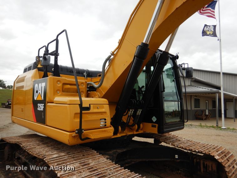 image for item DM3785 2016 Caterpillar 326FL  excavator