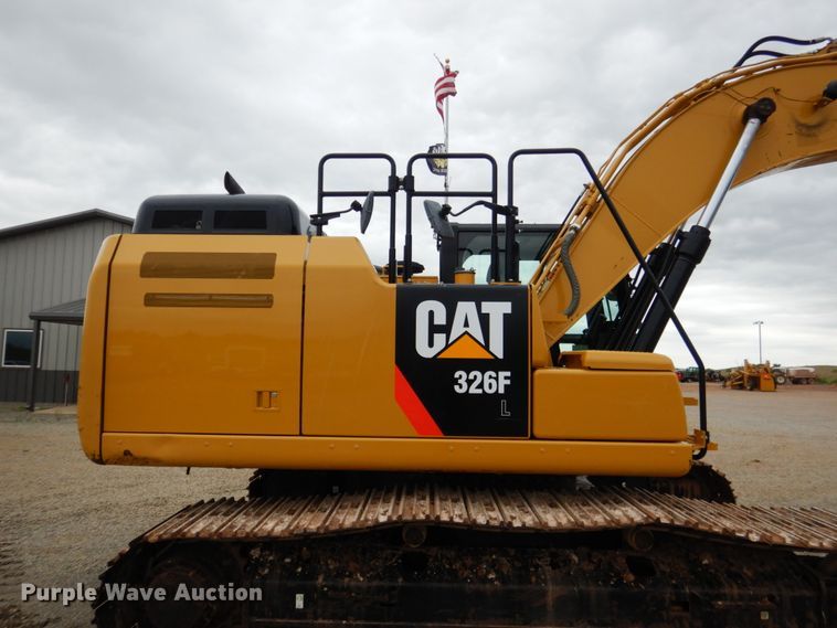 image for item DM3785 2016 Caterpillar 326FL  excavator