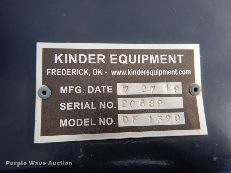 image for item ES9662 2019 Kinder DF1320  ripper