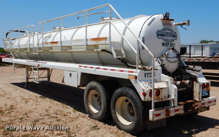 image for item DJ0775 2014 Dragon 130BBL  vacuum trailer