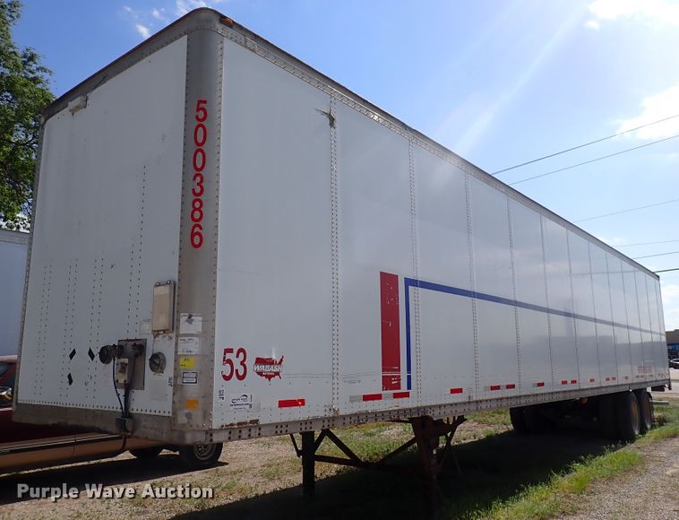 image for item DJ5622 2005 Wabash  dry van trailer