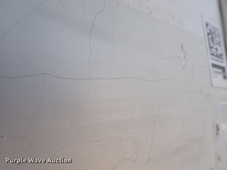 image for item DJ5622 2005 Wabash  dry van trailer