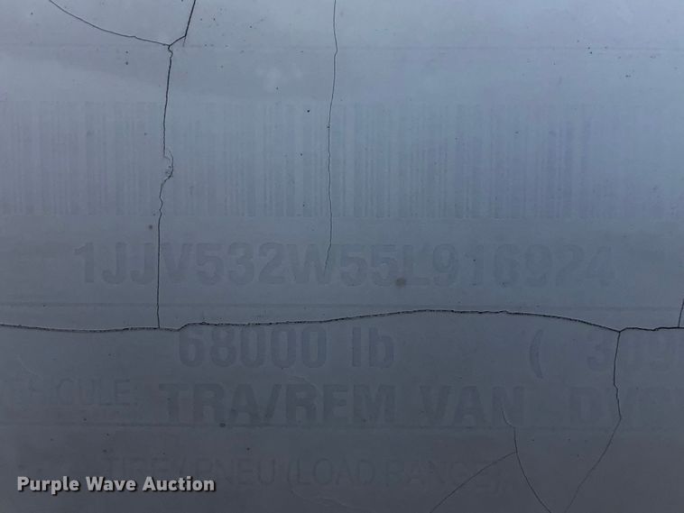 image for item DJ5622 2005 Wabash  dry van trailer