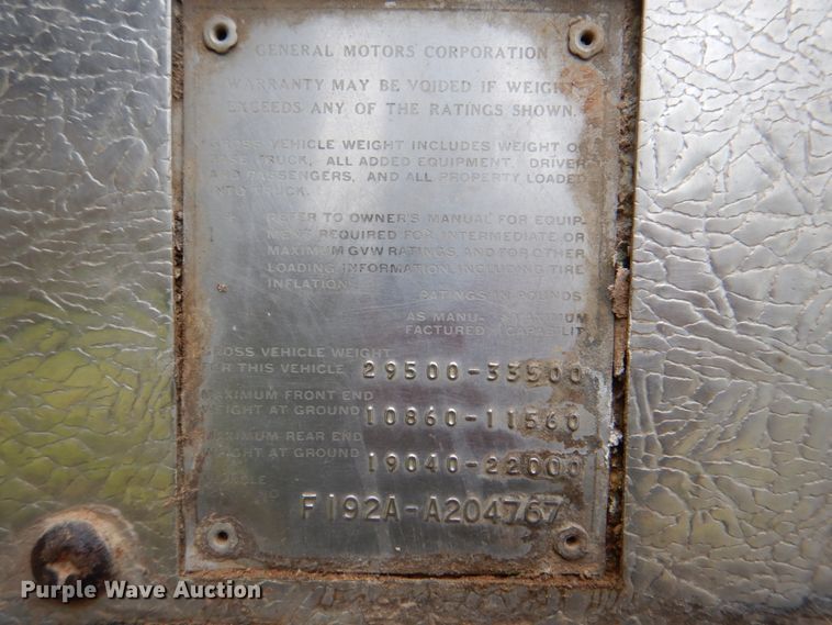 image for item DK5656 1972 GMC Astro 95  semi truck