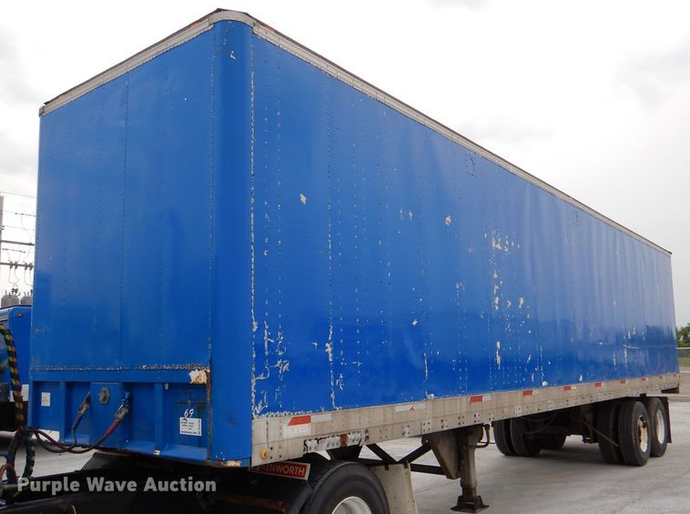 image for item DL8108 1978 Hobbs  dry van trailer