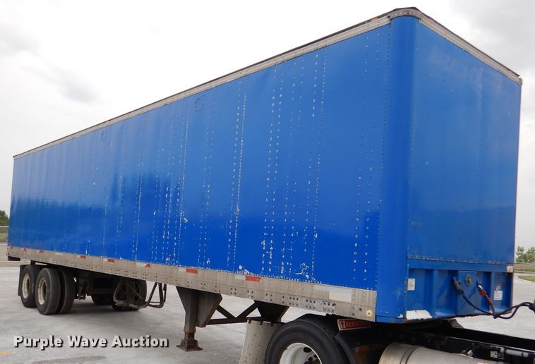 image for item DL8108 1978 Hobbs  dry van trailer