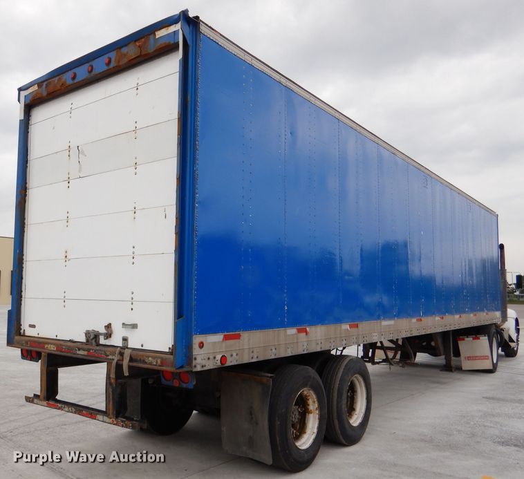 image for item DL8108 1978 Hobbs  dry van trailer