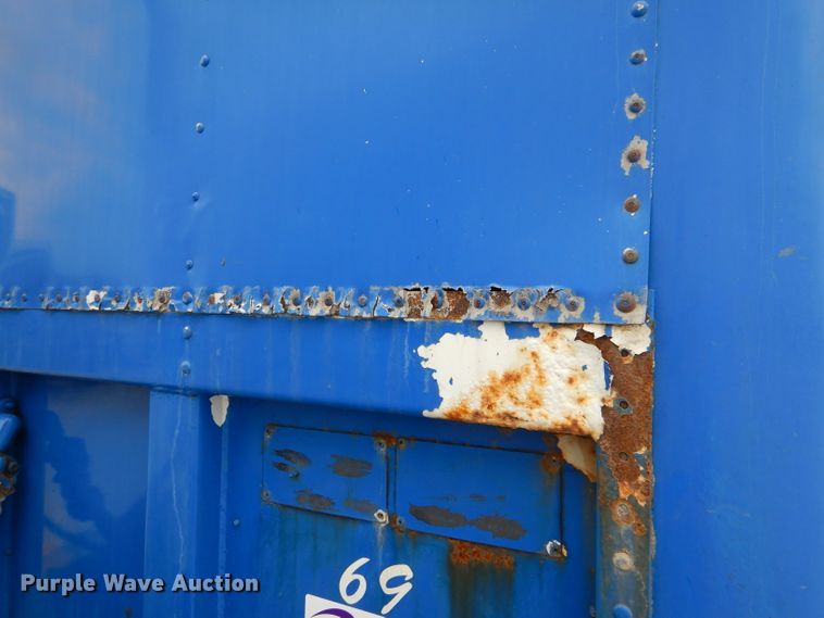 image for item DL8108 1978 Hobbs  dry van trailer