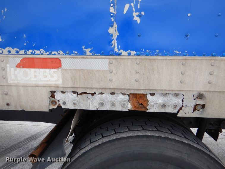 image for item DL8108 1978 Hobbs  dry van trailer